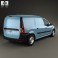 Lada Largus Van 2012 3d model