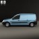Lada Largus Van 2012 3d model