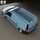 Lada Largus Van 2012 3d model