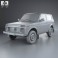 Lada Niva 4×4 21214 2012 3d model