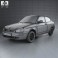 Lada Priora 21728 coupe 2012 3d model