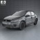 Volkswagen Cross Polo 2011 3d model