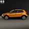 Volkswagen Cross Polo 2011 3d model