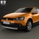 Volkswagen Cross Polo 2011 3d model