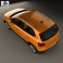Volkswagen Cross Polo 2011 3d model