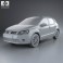 Volkswagen Cross Polo 2011 3d model