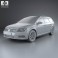 Volkswagen Passat (B7) Alltrack 2011 3d model