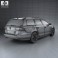 Volkswagen Passat (B7) variant 2011 3d model