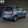 Nissan Micra 2014 3d model