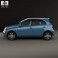 Nissan Micra 2014 3d model