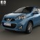 Nissan Micra 2014 3d model