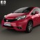 Nissan Note Dynamic 2013 3d model