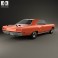 Plymouth Road Runner 440 hardtop 1970 3d model