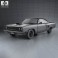 Plymouth Road Runner 440 hardtop 1970 3d model