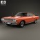 Plymouth Road Runner 440 hardtop 1970 3d model