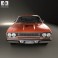Plymouth Road Runner 440 hardtop 1970 3d model