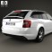 Skoda Octavia RS Combi 2013 3d model