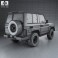 Toyota Land Cruiser (J71) 3-door 2013 3d model