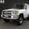 Toyota Land Cruiser (J71) 3-door 2013 3d model