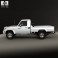 Toyota Land Cruiser (J79) Single Cab 2007 3d model