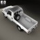 Toyota Land Cruiser (J79) Single Cab 2007 3d model