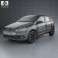 Volkswagen Gol 5-door 2012 3d model