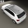 Volkswagen Gol 5-door 2012 3d model