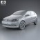 Volkswagen Gol 5-door 2012 3d model