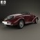 Alfa Romeo 6C 2300 S Touring Pescara Spider 1935 3d model