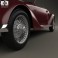 Alfa Romeo 6C 2300 S Touring Pescara Spider 1935 3d model