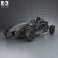 Ariel Atom 2012 3d model