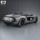 Aston Martin CC100 Speedster 2013 3d model