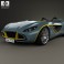Aston Martin CC100 Speedster 2013 3d model