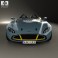 Aston Martin CC100 Speedster 2013 3d model