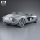Aston Martin CC100 Speedster 2013 3d model