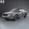 Audi 100 (C4) sedan 1991 3d model