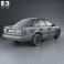 Audi 100 (C4) sedan 1991 3d model