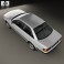 Audi 100 (C4) sedan 1991 3d model