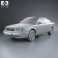 Audi 100 (C4) sedan 1991 3d model