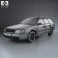 Audi A6 (C4) avant 1994 3d model