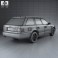 Audi A6 (C4) avant 1994 3d model