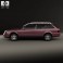 Audi A6 (C4) avant 1994 3d model