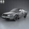 Audi A6 (C4) sedan 1994 3d model