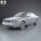 Audi A6 (C4) sedan 1994 3d model