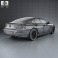 BMW 6 Series (F06) Gran Coupe 2012 3d model