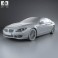 BMW 6 Series (F06) Gran Coupe 2012 3d model
