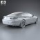 BMW 6 Series (F06) Gran Coupe 2012 3d model