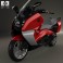 BMW C 650 GT 2013 3d model