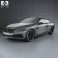 BMW Gran Lusso Coupe 2013 3d model