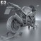 BMW HP4 2013 3d model